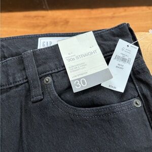 GAP 90s Straight Jeans in Charcoal